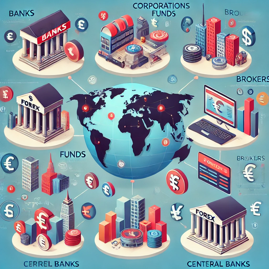 Participantes Clave en el Mercado Forex