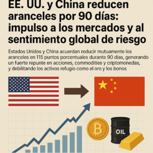 Estados Unidos y China reducen aranceles por 90 días