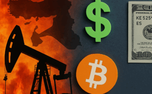 Tensión Oriente Medio impulsa volatilidad del crudo y criptomonedas afectadas