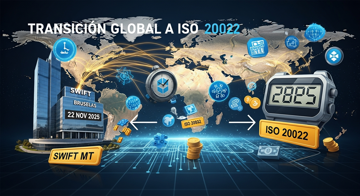 La transición global a ISO 20022: el nuevo estándar que transformará las  finanzas en 2025