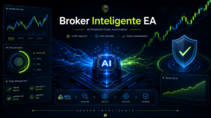 Descubre Broker Inteligente EA, el primer EA propietario de Broker Inteligente para MetaTrader 4. IA, entradas filtradas, recuperación estructurada y control de riesgo.
