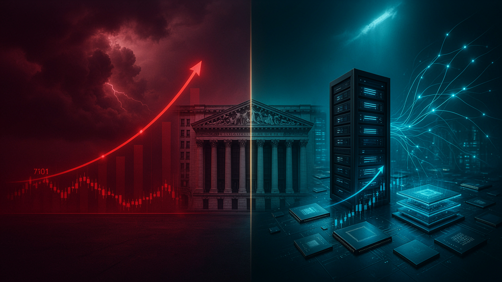 Wall Street abre el trimestre partido en dos: el Treasury vuelve a máximos de décadas, pero Micron mantiene vivo el soporte en tecnología.